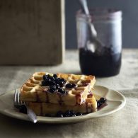 Easy Overnight Waffles HERO
