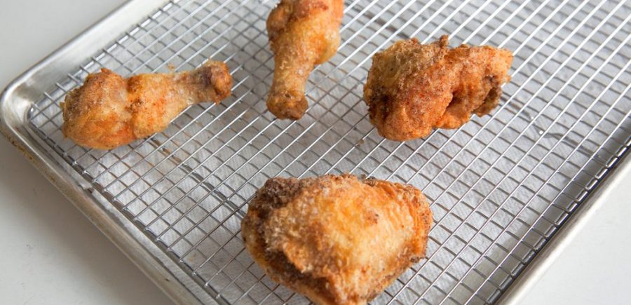 Fried Chicken with Pancetta Gravy 4
