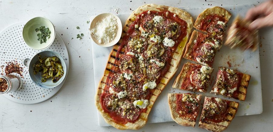 Grilled Pepperoni Pizza Hero A please use on website