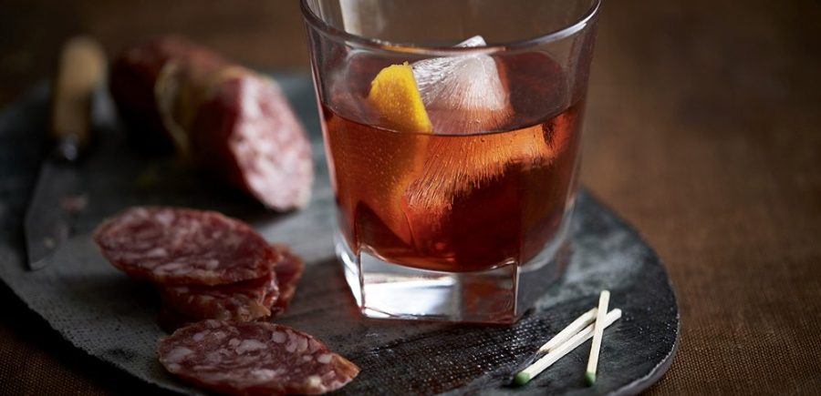 Negroni drink recipe.