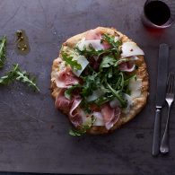 Prosciutto and Arugula Pizza Hero A
