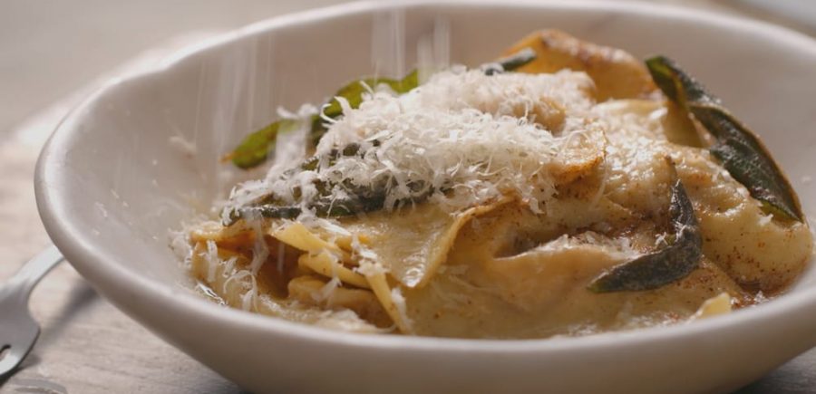 Pumpkin Ravioli Beauty