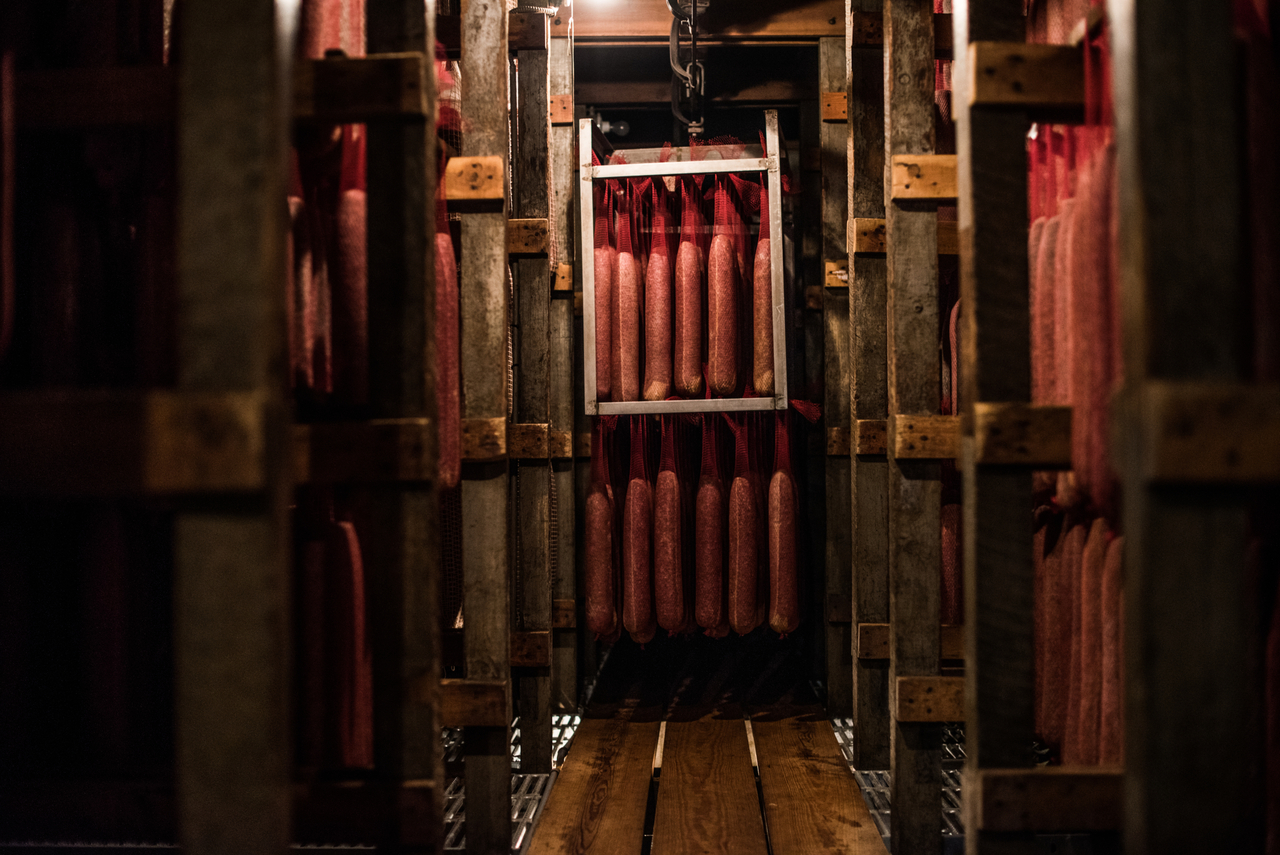 salami drying room scaled 1