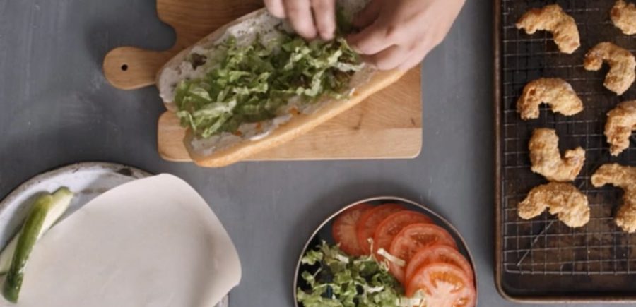 Shrimp Pancetta Po Boy 4