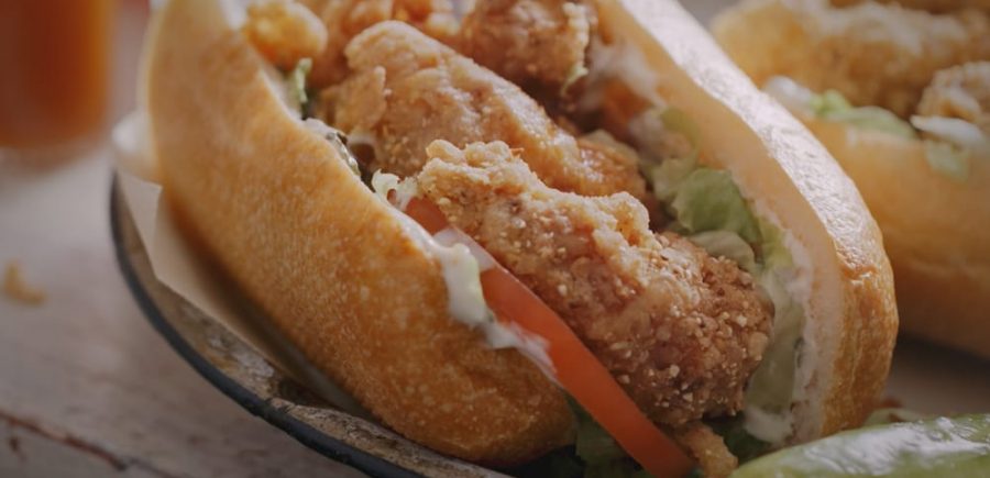 Shrimp Pancetta Po Boy Beauty