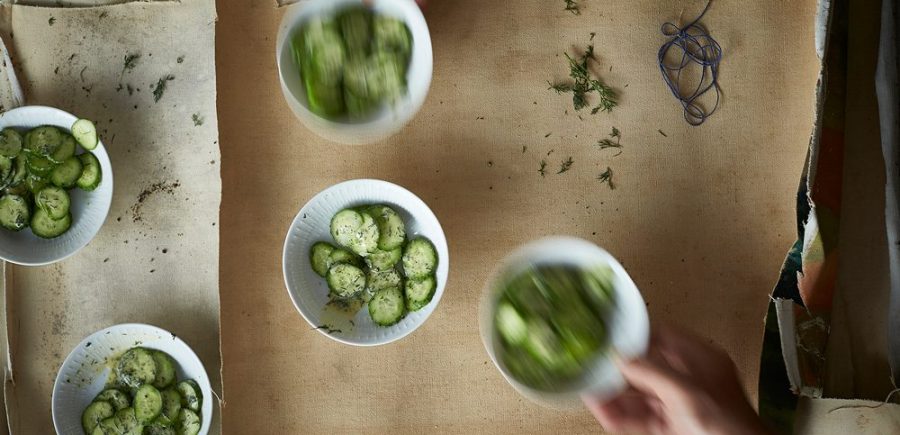 Summer Cucumber Salad Hero A please use for website