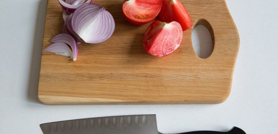 Summer Tomato Peach Mint Salad 3