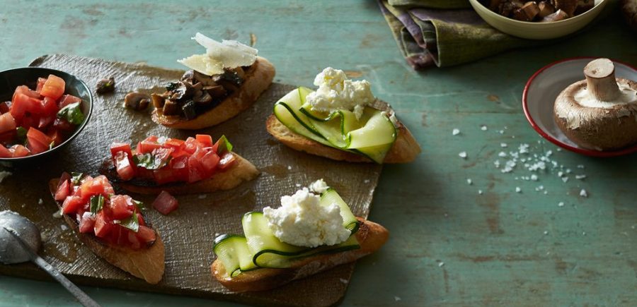 Trio of Bruschetta Hero A