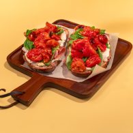 volpi recipes prosciutto arugula tartine