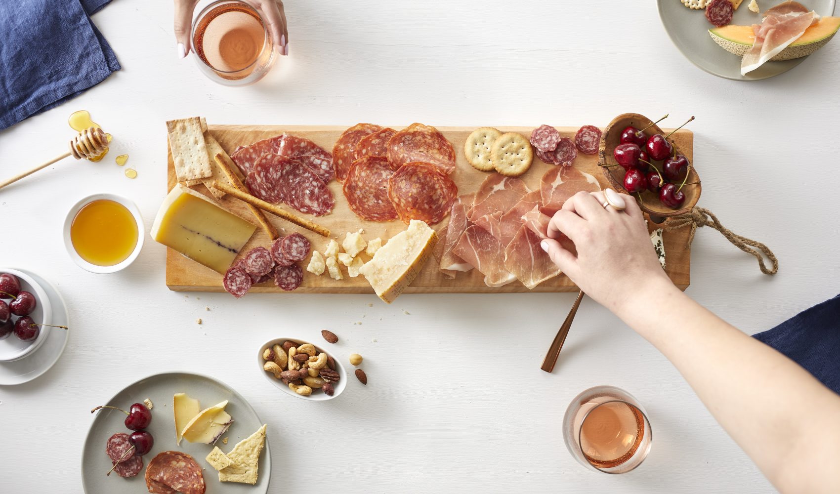 Volpi Food and Lifestlye A Summer Board Hands