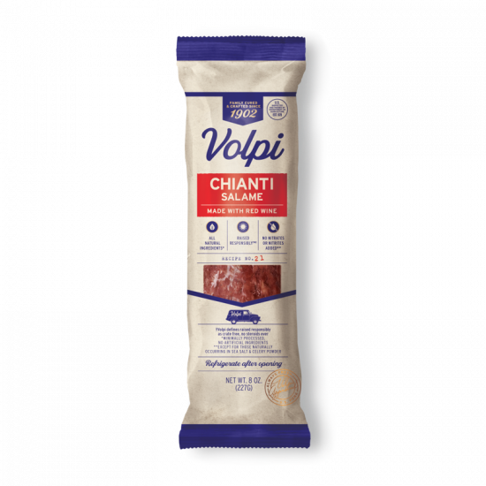 Chianti Salame Made With Red Wine Volpi Foods