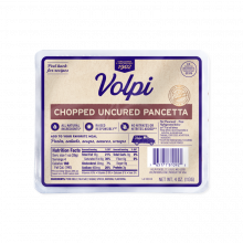 Chopped Uncured Pancetta Volpi Foods