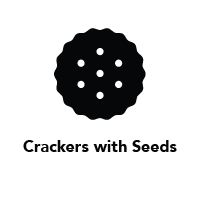 crackers with seeds
