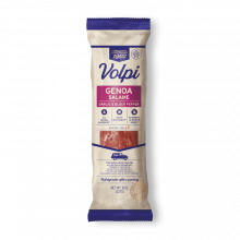 Genoa Salame Chubs Garlic Black Pepper Volpi Foods