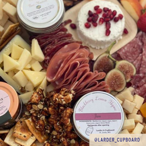 Mortadella by larder cupboard