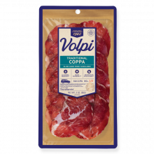 Presliced Traditional Coppa 3oz Volpi Foods 1