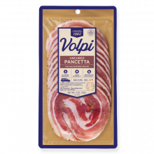 Presliced Uncured Pancetta 4oz Volpi Foods 1