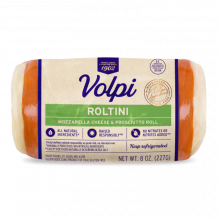 Roltini Mozzarella Cheese Prosciutto Roll Volpi Snack Volpi Foods