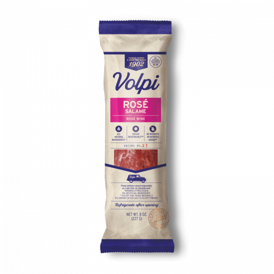 Rose Salame Rose Wine Volpi Foods