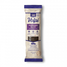 Volpi Peppered Salame Bold Pepper Rich Volpi Foods