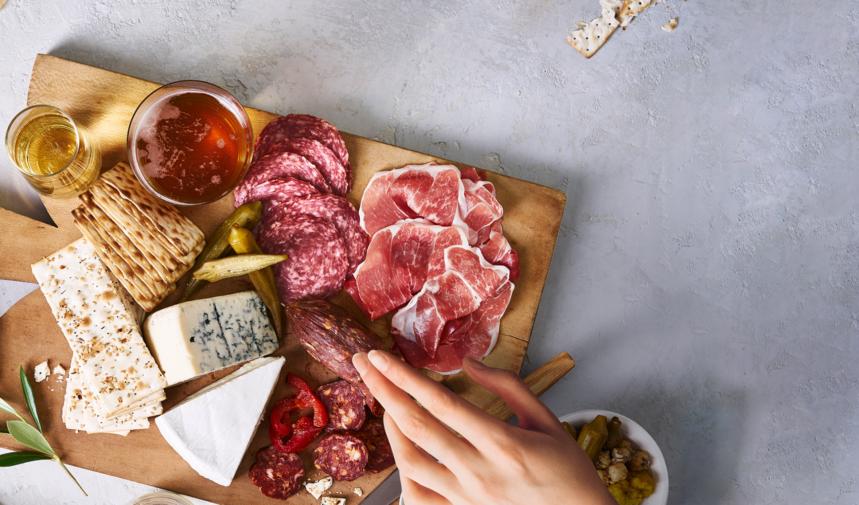 Volpi Foods Home Page Header